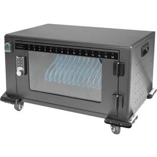 DIGITUS DN-45003 - cart - for 16 tablets / notebooks - black RAL 9005