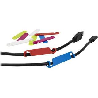 Kabelmarkering - 62 x 13 x 2 mm - 10 stk