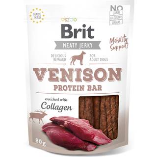 Brit - Meaty Jerky - Fileter m. Vildt - 80g