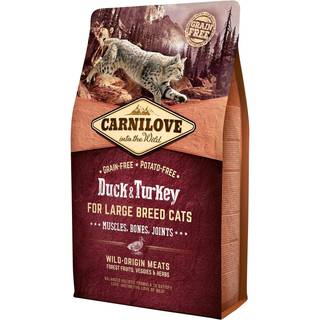 Carnilove Cat Large Breed, Duck & Turkey - 2 kg