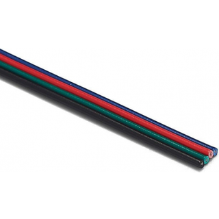 RGB Kabel | 5m | Ledning til LED SMD Strips | 12-24V (6697)