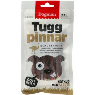 Dogman Tyggepinde Struds - 12 cm / 5 stk.