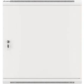 Lanberg WF01-6612-00S Rack Cabinet 19" Wall Mount 12U 600x600 Self Assembled with Metal Door Grey