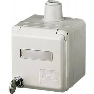 Mennekes CEE stikdåse udvendig 3 polet 16A 230V IP44 4162ZA