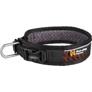 Non-stop Dogwear Rock Adjustable Collar Orange, S (35-38 cm)