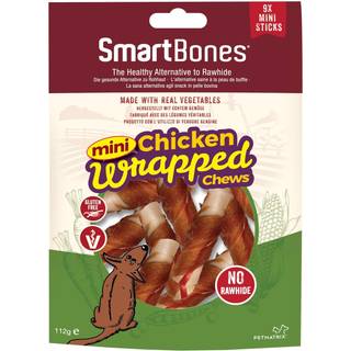 SmartBones Chicken Wrapped Sticks - Mini / 9 stk.
