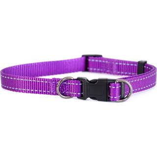 Dogman Nylon Hundehalsbånd Iris Lilla Large 20mmx35-60cm