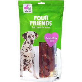 FourFriends Twisted Stick Duck 25 cm - 4 stk.