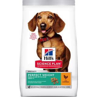 Hill's SCIENCE PLAN Perfect Weight Small & Mini Adult Hundefoder Med Kylling - 1,5 kg