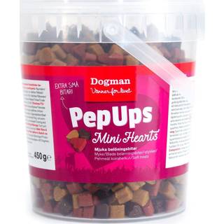 Dogman Pepups - Mini Hearts Kylling & Vildt / 450 g
