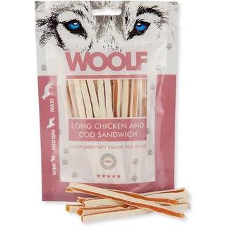 Woolf Long Chicken & Cod Sandwich - 100 g.