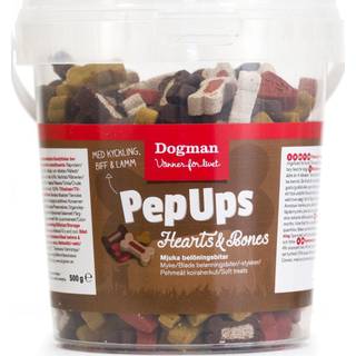 Dogman Pepups - Hearts & Bones 3-smag / 450 g