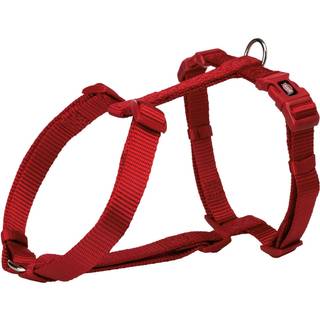 Trixie Premium H-harness XS-S: 30-44 cm/10 mm red