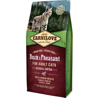 Carnilove Duck & Pheasant Hairball Control Adult Cat 6 kg