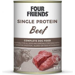 Four Friends Dog Single Protein Beef. 400g -