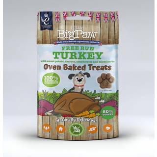 Little BigPaw Ovnbagte Godbidder Kalkun, Kartoffel, Gulerødder, Tranebær Og Krydderurter - 130 g