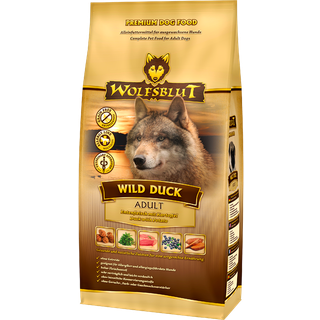 WolfsBlut Wild Duck Adult med and, 2 kg