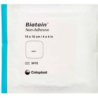 Biatain Bandage Uden Klæb 10 x 10 cm Medicinsk udstyr 1 stk