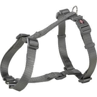Trixie Premium H-harness M-L: 52-75 cm/20 mm graphite