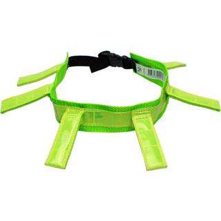 Reflekskrave med flakpar ALAC Jagtkrave Gul 55-65 cm