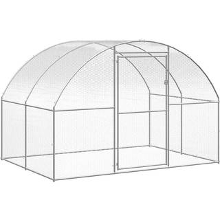 hønsehus 3x2x2 m galvaniseret stål