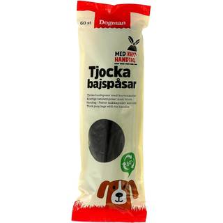 Dogman Affaldsposer med håndtag (60-pak)