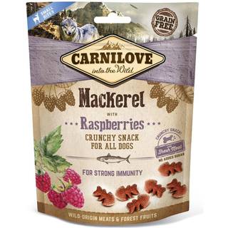 Carnilove Crunchy Snack, Mackerel & Rasberry - 200 g.