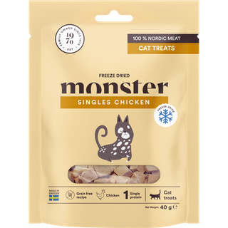 Monster Cat Treats Chicken - 40 g
