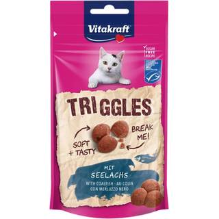 VITAKRAFT Triggles kattesnack med sej 40 g