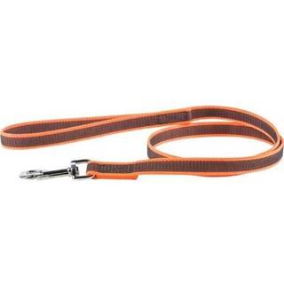 Julius-K9 Super-Grip Leash - Orange-Gray 1m/20mm