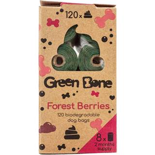 Green Bone 120 Pakker Med Lorteposer - Skov