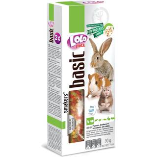 Lolo Pets 2xseed sticks rodent/rabbit popcorn