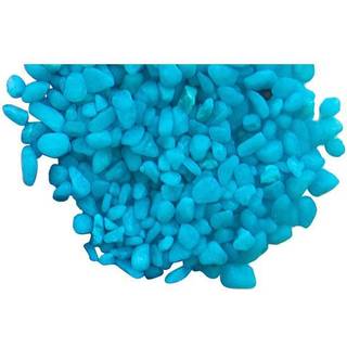 AkvaStabil Libra colored gravel 3-5mm. 1 kg. teal
