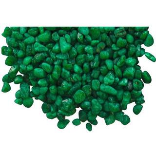 AkvaStabil Libra colored gravel 3-5mm. 1 kg. green