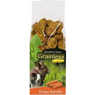 Jr Farm Kornfri Drops Gulerødder 140g Gnavergodbidder