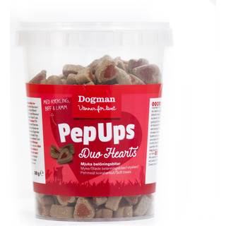 Dogman Pep Ups Duo Hearts 300g