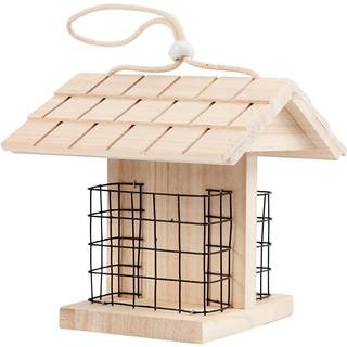 Fuglefoderhus med tag