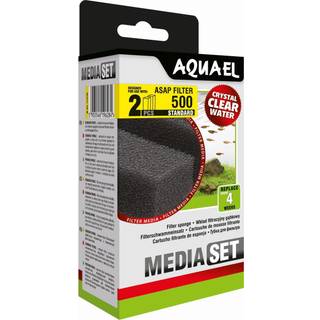 AQUAEL Filtersvamp ASAP 500 2-pack