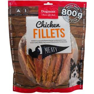 Dogman Meaty Chicken Fillets Dog Treats 800g