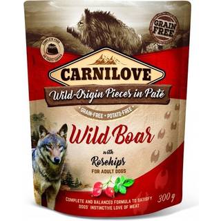 Carnilove Hundepose Paté Vildsvin Med Hyben - 300 g