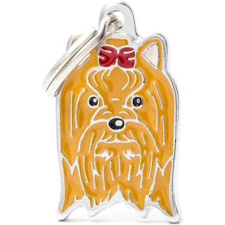 Halssmykke Med Racemotiv - Yorkshire Terrier