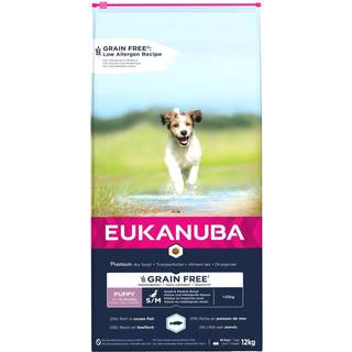 Eukanuba Puppy & Junior Small/Medium Grainfree Ocean Fish 12 kg