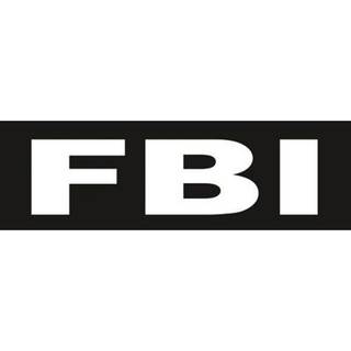 K9 Labels FBI large