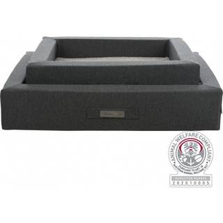 Trixie Bendson vital bed square 110 × 85 cm dark grey/light grey