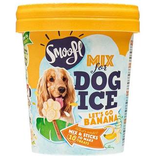 Smoofl - Ismix til hundeis - Banan