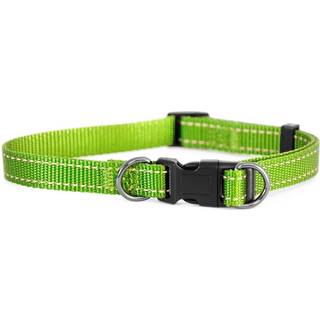 Dogman Nylon Hundehalsbånd Iris Grøn Medium 15mmx35-50cm