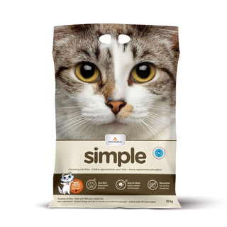 Simple Kattegrus Finkornet Uden Duft 10 kg