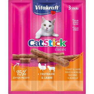VITAKRAFT Cat-Stick Classic kalkun & lam 3x6 g