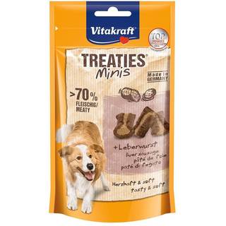Vitakraft Treaties Minis, Lever pølse - 48 g.