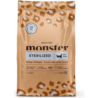 Monster Kitten/Killing - Kornfrit, Kalkun og Kylling - 6kg